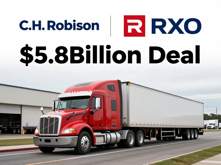 C.H. Robinson to acquire RXO in $5.8 billion freight brokerage deal